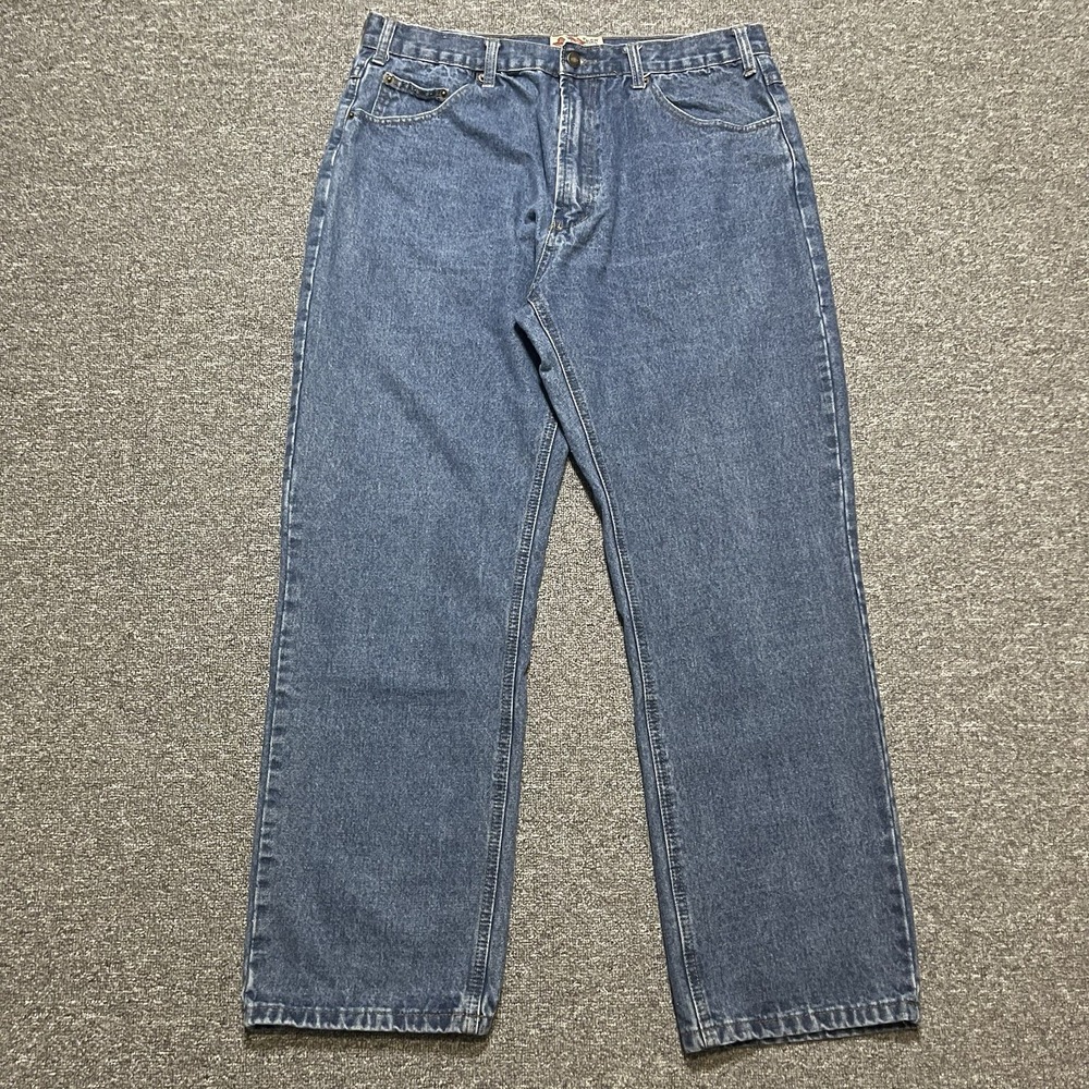 Field N' Forest Blue Classic Fit Straight Leg Jeans Men's 38x32